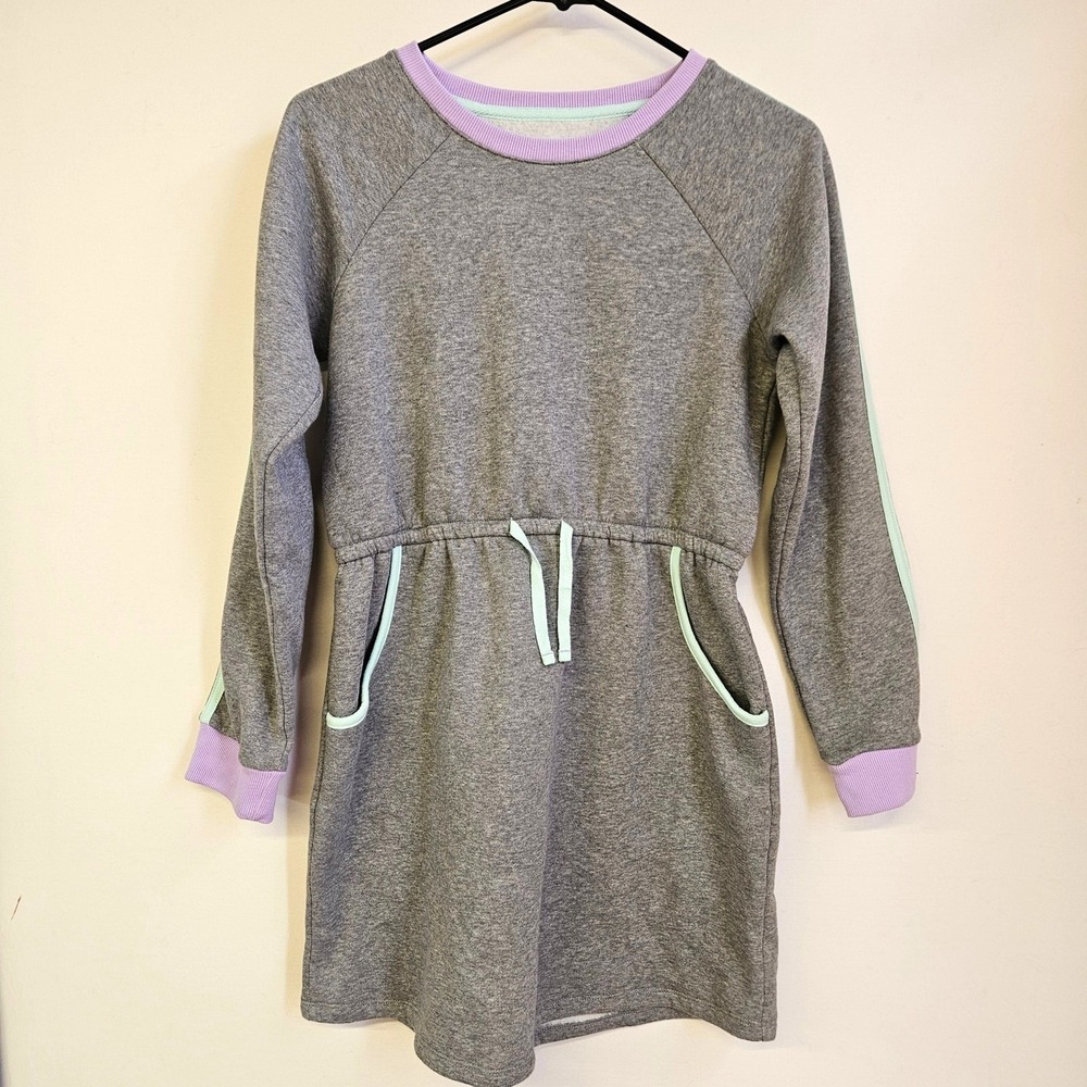 Epic‎ Threads Grey Dress Size XL Kids Long Sleeve Casual Comfortable Play